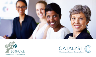 Catalyst Joins Forces With the 30% Club of the United States and 30% Club Canada on Initiatives Catalyst Joins Forces With the 30% Club of the United States and 30% Club Canada on Initiatives